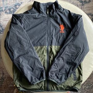 US Polo Assn Black and Olive Jacket